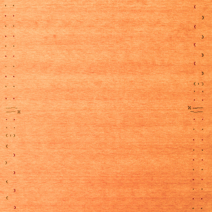 Serging Thickness of Machine Washable Abstract Orange Contemporary Area Rugs, wshcon1081org