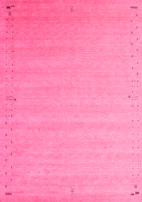 Abstract Pink Contemporary Rug, con1081pnk