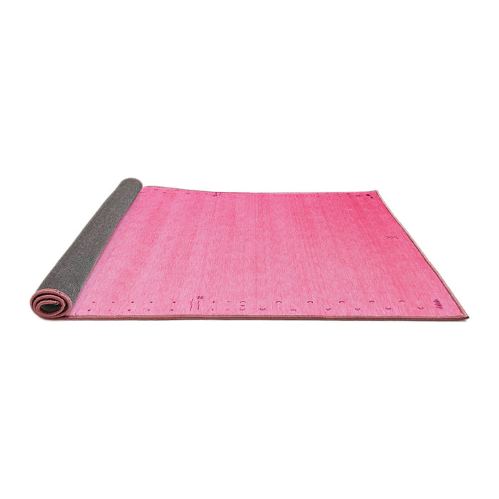 Sideview of Abstract Pink Contemporary Rug, con1081pnk