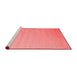 Contemporary Red Washable Rugs