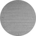 Square Abstract Gray Contemporary Rug, con1081gry