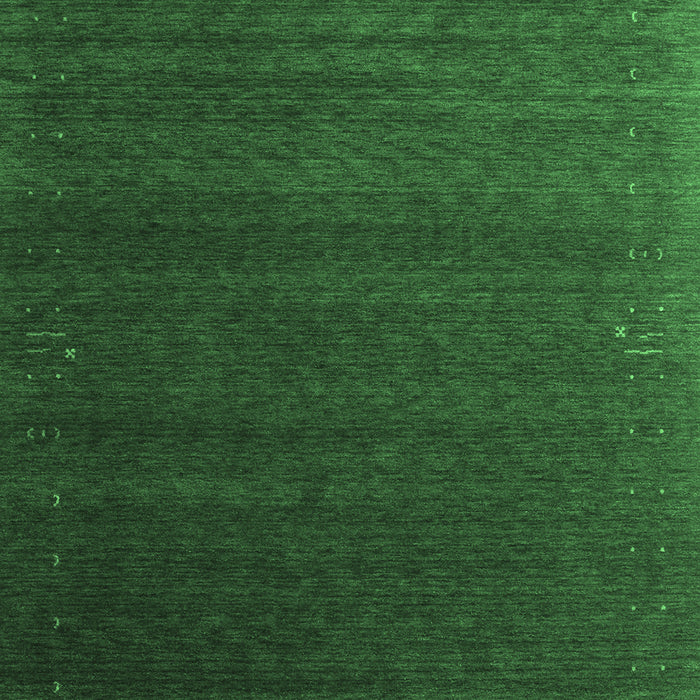 Machine Washable Abstract Emerald Green Contemporary Area Rugs, wshcon1082emgrn