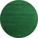Machine Washable Abstract Green Contemporary Area Rugs, wshcon1082grn
