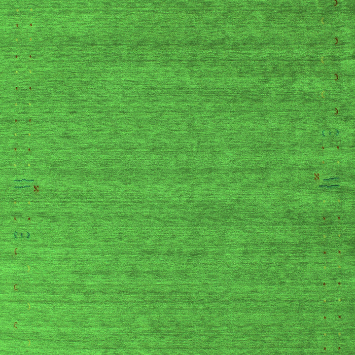 Abstract Green Contemporary Rug, con1083grn