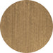 Round Machine Washable Abstract Brown Contemporary Rug, wshcon1083brn