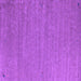 Square Machine Washable Abstract Purple Contemporary Area Rugs, wshcon1083pur
