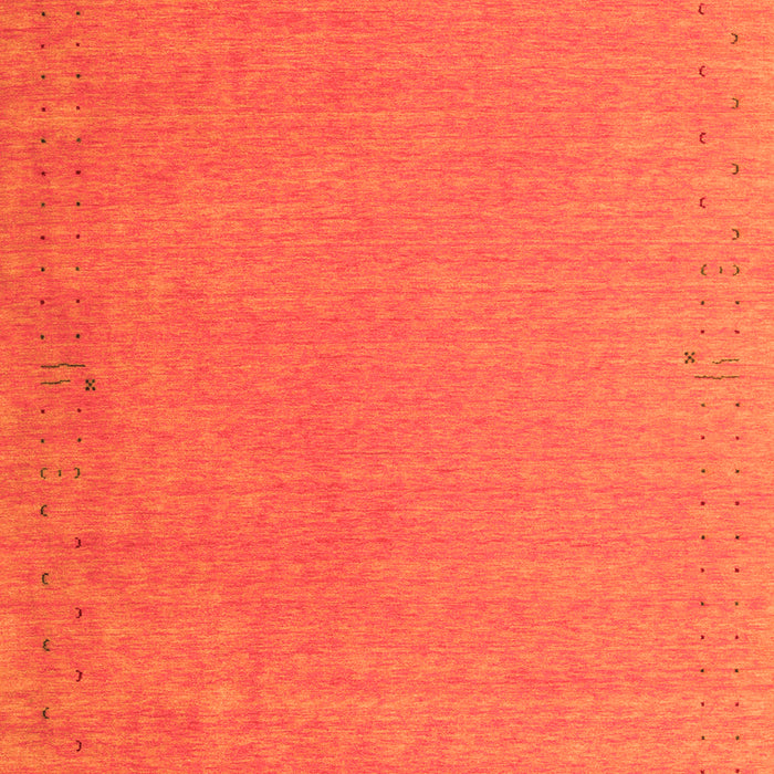 Abstract Orange Contemporary Rug, con1084org