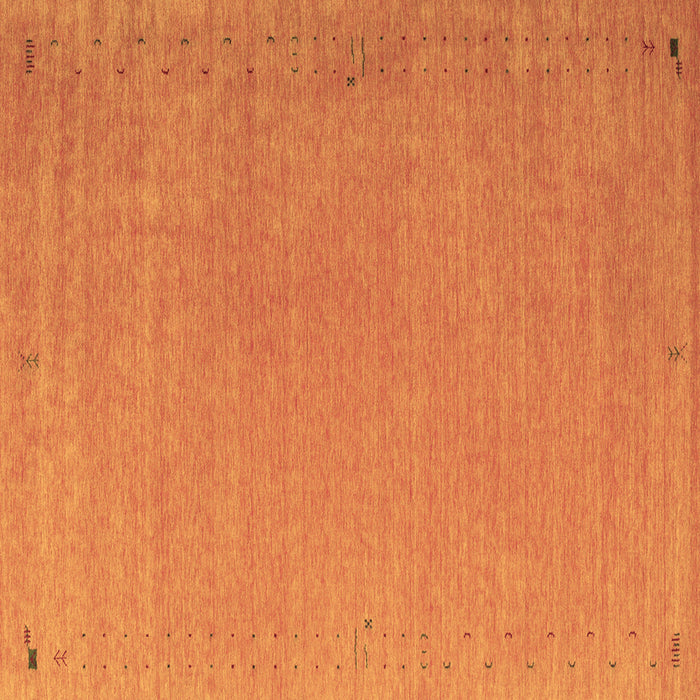 Square Abstract Brown Contemporary Rug, con1084brn