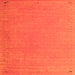 Serging Thickness of Abstract Orange Contemporary Rug, con1084org