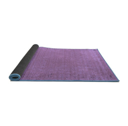 Sideview of Abstract Blue Contemporary Rug, con1084blu