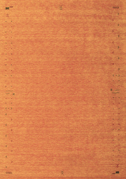 Abstract Brown Contemporary Rug, con1084brn