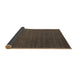 Sideview of Abstract Brown Contemporary Rug, con1085brn