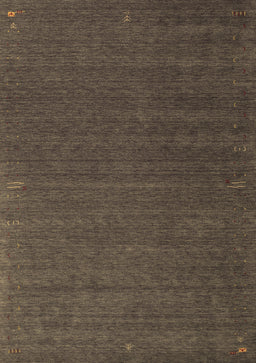 Abstract Brown Contemporary Rug, con1085brn