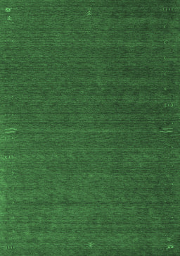 Abstract Emerald Green Contemporary Rug, con1085emgrn
