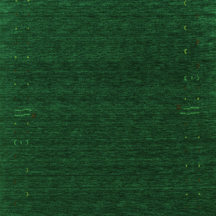 Abstract Green Contemporary Rug, con1086grn