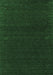 Machine Washable Abstract Emerald Green Contemporary Area Rugs, wshcon1086emgrn