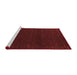 Contemporary Red Washable Rugs