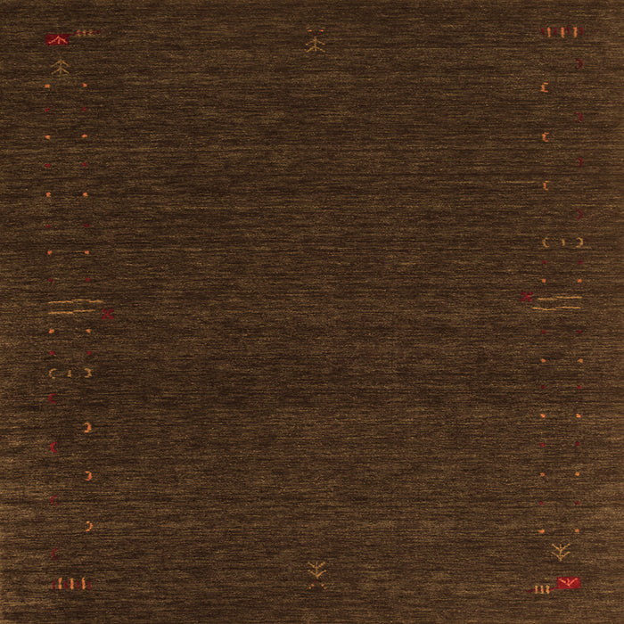 Round Machine Washable Abstract Orange Contemporary Area Rugs, wshcon1086org