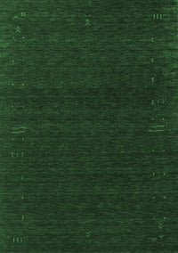 Abstract Emerald Green Contemporary Rug, con1086emgrn