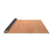 Sideview of Abstract Brown Contemporary Rug, con1087brn