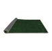 Sideview of Abstract Emerald Green Contemporary Rug, con1088emgrn