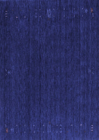 Abstract Blue Contemporary Rug, con1088blu