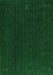 Abstract Green Contemporary Rug, con1088grn