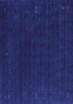 Abstract Blue Contemporary Rug, con1088blu