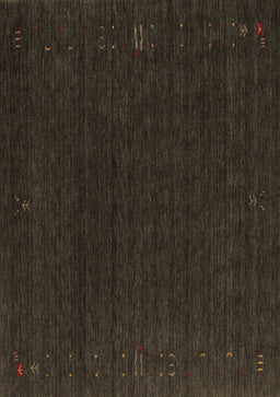 Abstract Brown Contemporary Rug, con1088brn
