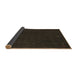 Sideview of Abstract Brown Contemporary Rug, con1088brn