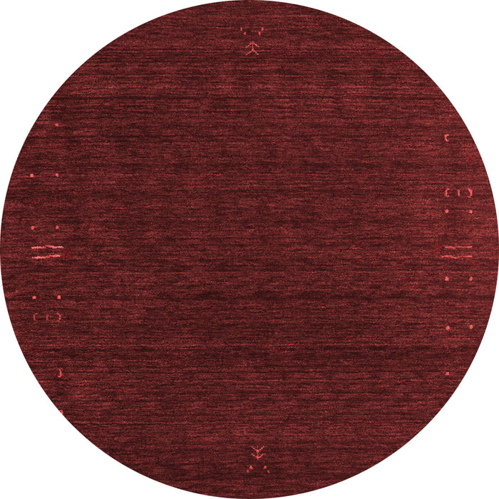 Abstract Red Contemporary Rug, con1088red