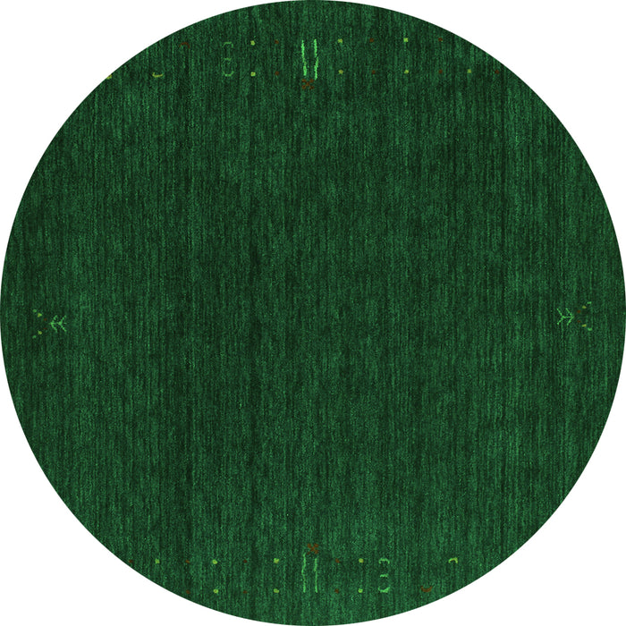 Machine Washable Abstract Green Contemporary Area Rugs, wshcon1088grn