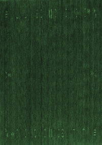 Abstract Emerald Green Contemporary Rug, con1088emgrn