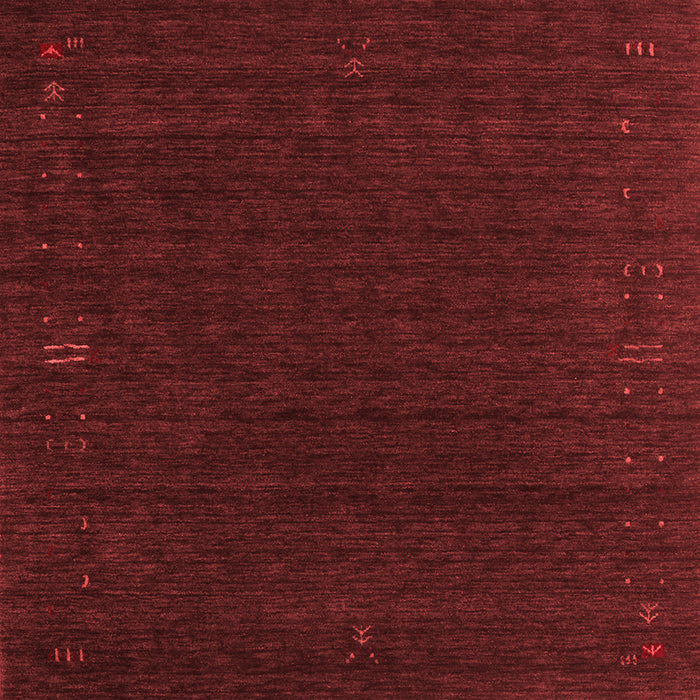 Abstract Red Contemporary Rug, con1088red