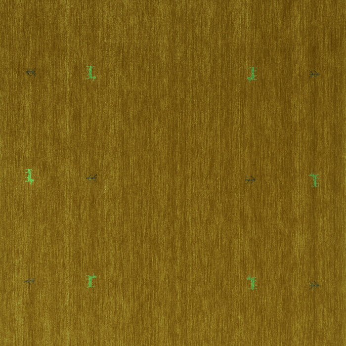 Abstract Green Contemporary Rug, con1089grn