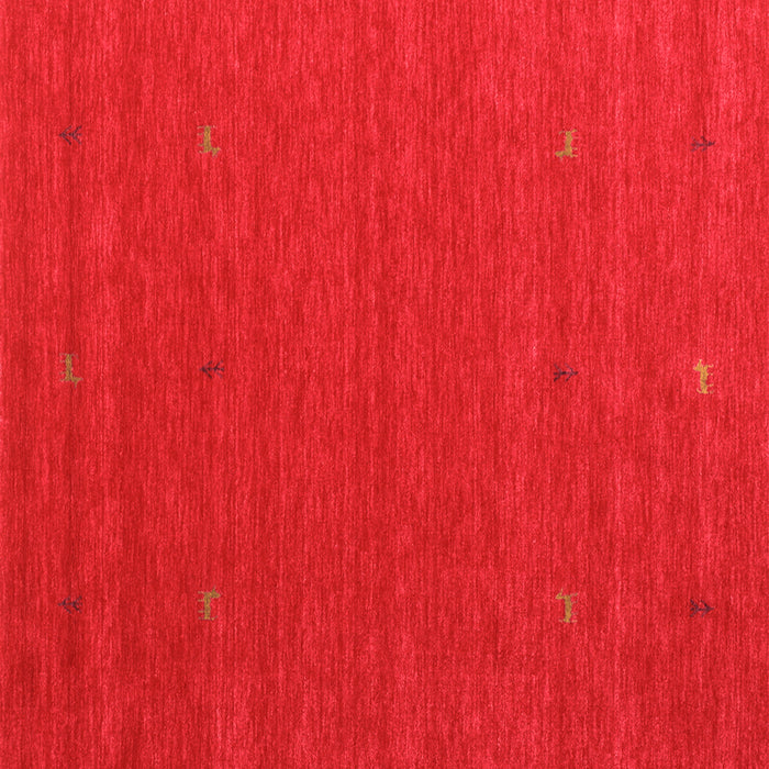 Abstract Orange Contemporary Rug, con1089org