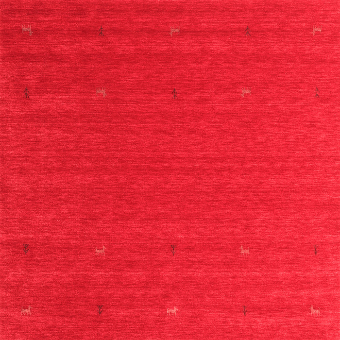 Abstract Red Contemporary Rug, con1089red