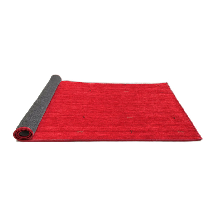 Abstract Red Contemporary Area Rugs