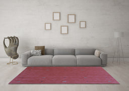 Machine Washable Abstract Light Blue Contemporary Rug in a Living Room, wshcon1089lblu