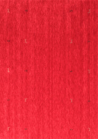 Abstract Red Contemporary Rug, con1089red