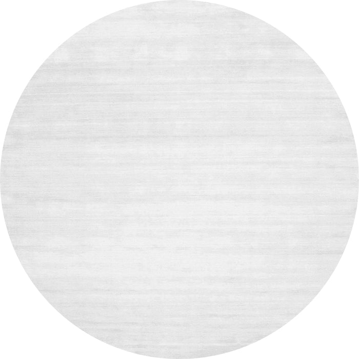 Machine Washable Solid Gray Modern Rug, wshcon108gry