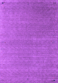 Abstract Purple Contemporary Rug, con1090pur