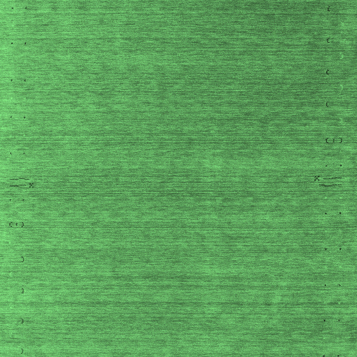 Machine Washable Abstract Emerald Green Contemporary Area Rugs, wshcon1090emgrn