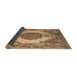 Sideview of Abstract Brown Contemporary Rug, con1091brn