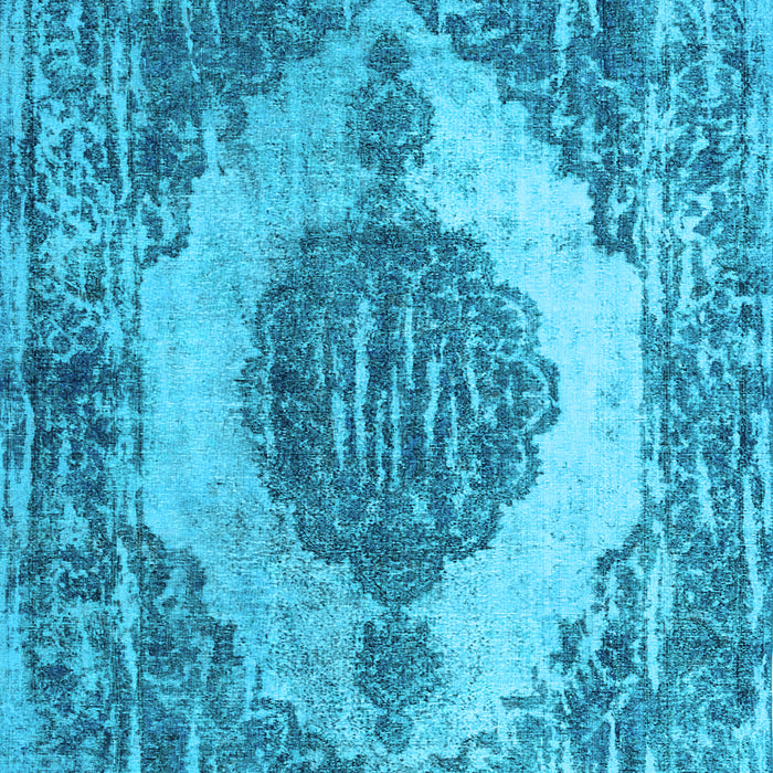 Abstract Light Blue Contemporary Rug, con1091lblu