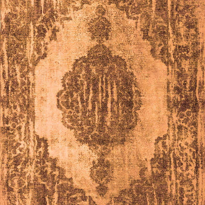 Serging Thickness of Machine Washable Abstract Orange Contemporary Area Rugs, wshcon1091org