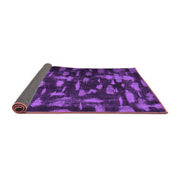 Sideview of Persian Purple Bohemian Rug, con1092pur