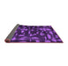 Sideview of Persian Purple Bohemian Rug, con1092pur