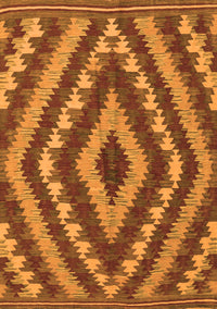 Southwestern Orange Country Rug, con1093org