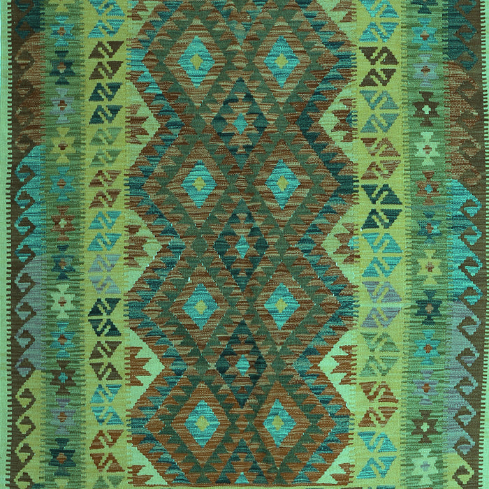 Oriental Turquoise Traditional Rug, con1094turq